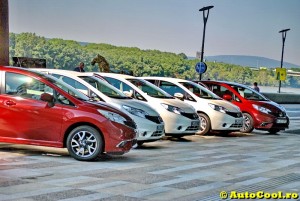 Nissan Note lineup