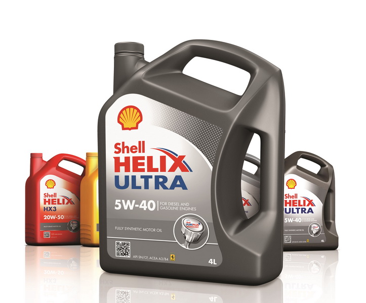 Shell Helix Ultra packshot